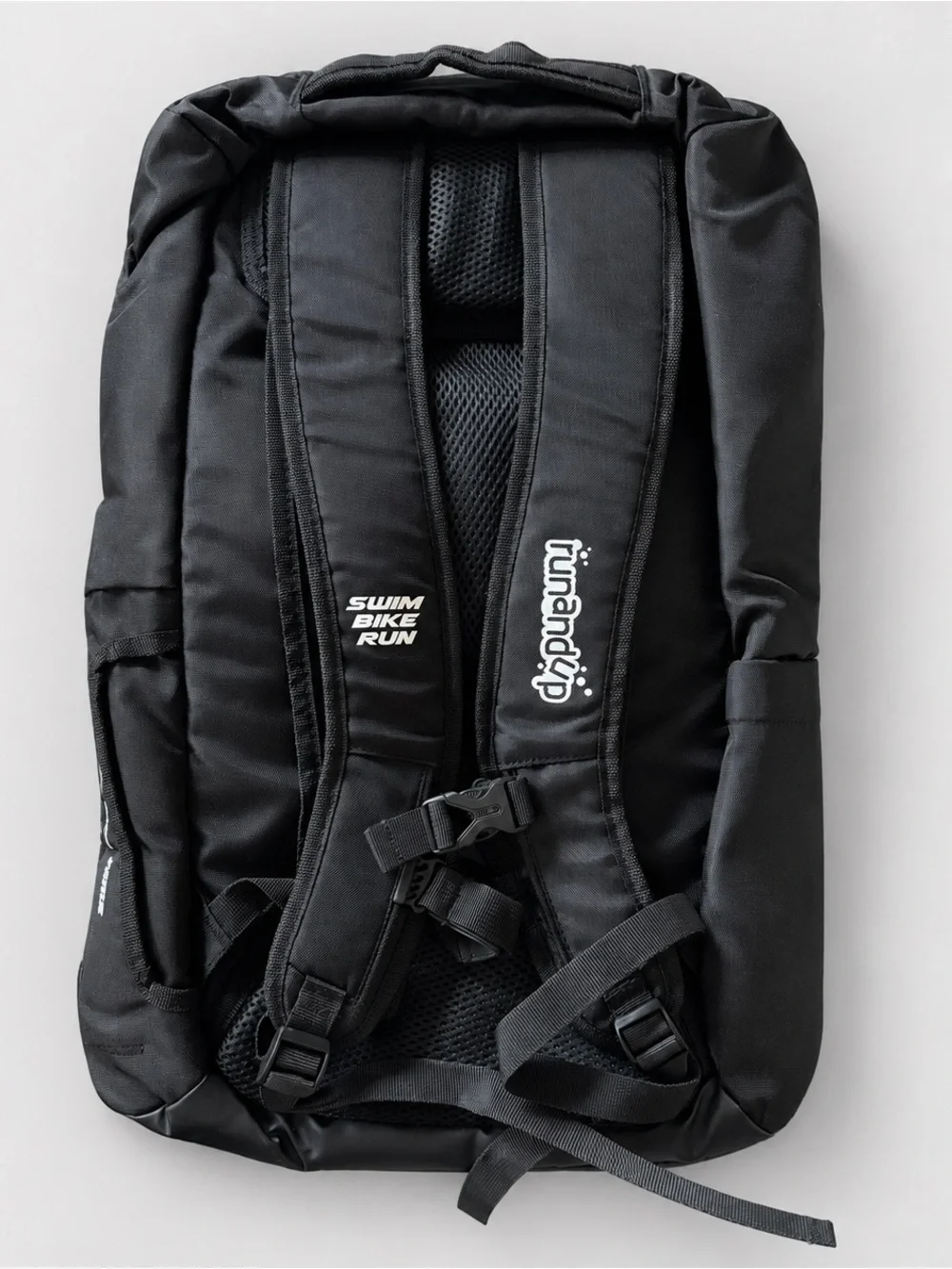 RUN AND UP 24L TRIATHLON TRANSITION BACKPACK WET DRY HELMET SPORTS BAG NEW